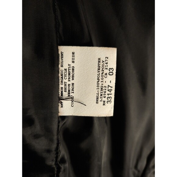 Vintage Jessica Mcclintock Gunne Sax Black Strapless Dress LBD Party SIZE 7 - Picture 5 of 6